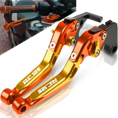 For RC125 2011 2012 2013 2014 2015 2016 2017 2018 2019 Motorcycle Adjustable Extendable Foldable Brake Clutch Levers RC125