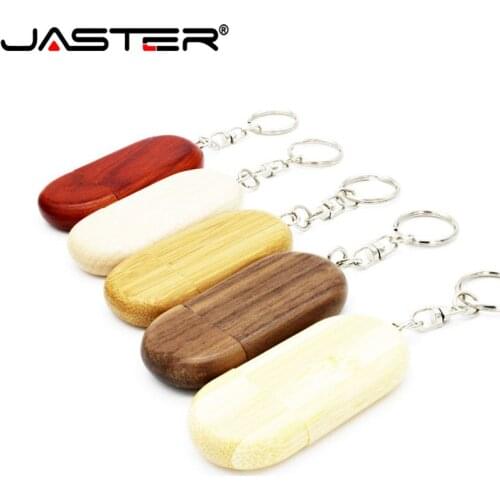 JASTER USB 2.0 Wood stick USB flash drive pendrive pen drive u disk memory stick 4GB 8GB 16GB 32GB 64GB gifts free custom logo