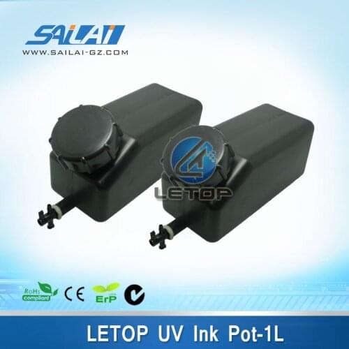 Hot Sales! LETOP UV ciss ink tank for large format inkjet printer uv ink 1000ml