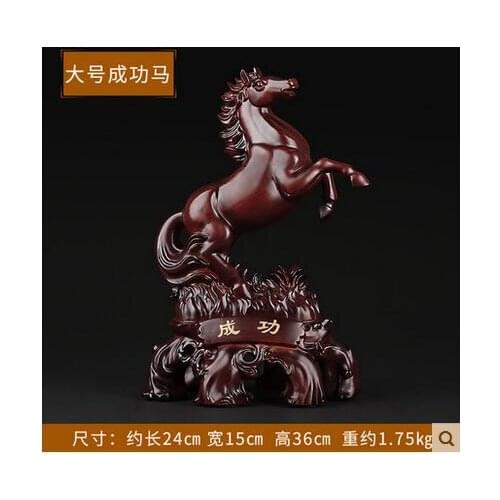 Horse animal Achieve immediate victory crafts gift 36*24*15CM