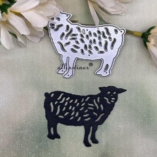 Cute sheep Metal Cutting Dies Stencils For DIY Scrapbooking Decorative Embossing Handcraft Die Cutting Template