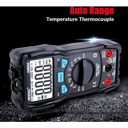 MESTEK Multimeter DM90A/DM90S Intelligent Automatic Smart Multimetro Voltage Resistance Diode Mini Portable Multimeter Tool