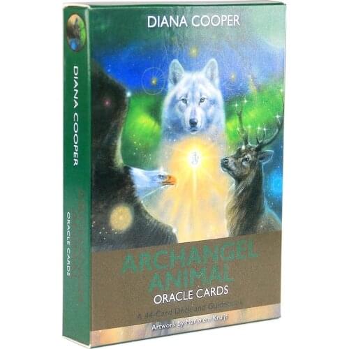 Archangel Animal Oracle Cards Board Game For Family Party Tarot Playing Card Table Game Entertainment With English PDF Guidebook