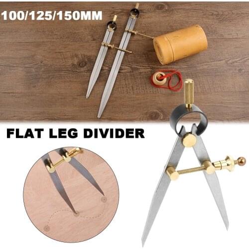 NEW Wing Divider Contour Gauge Adjustable Spring Wing Scriber Edge Creaser Compass DIY Craft Tool Woodworking Carpenter Tools