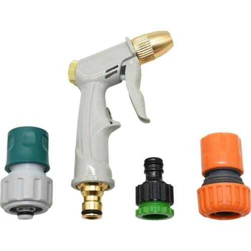 High Pressure Garden Water spray Gun Kit gardening sprayer water hose jet Household Car Washing guns Yard Watering Sprinkle 1se
