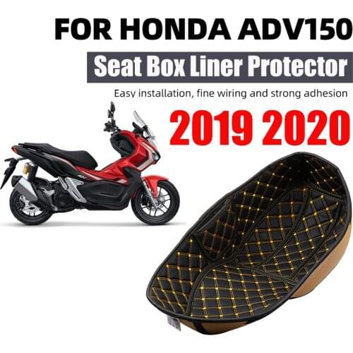 Motorcycle Rear Seat Box Liner Storage Box Mat Pad Luggage Box Liner Protector Accessories For Honda ADV150 ADV 150 2019 2020