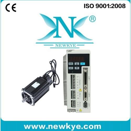 Package: 0.73kw 3.5N.m 2000rpm servo motor and servo driver NJ101 30A