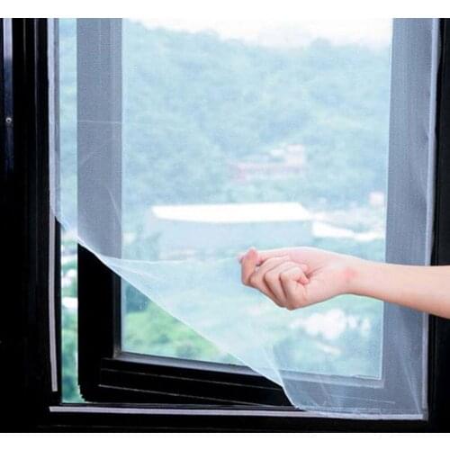 5M Anti Mosquito Window Net Mesh Screen Curtains Net Curtain Protector Fly Screen Inset Bug DIY removable washable Window Screen