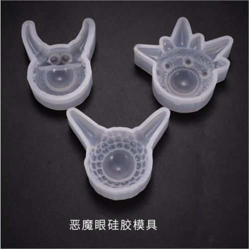 Transparent Silicone Mould Dried Flower Resin Decorative Craft DIY l eye Mold epoxy resin molds for jewelry