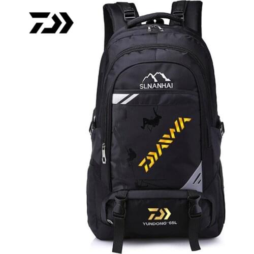 Daiwa 2021 Fishing Bag Waterproof Tactical Backpack Fishing Bag Climbing Backpack Outdoor Bag Men Women Sports Bag Fishing Bag