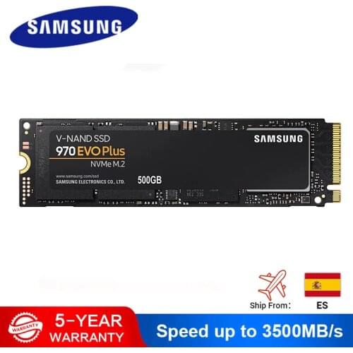 Samsung ssd M.2 M2 ssd 1TB 250GB SSD 500GB 970 Evo Plus HHD Nvme Internal Solid State Drive Hard Disk 2280 Mlc Pcie for Laptop