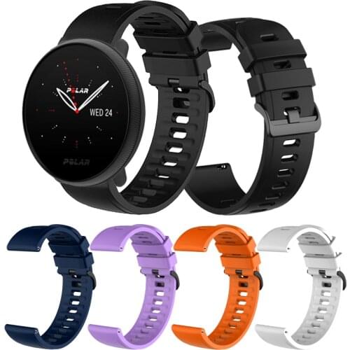 Replacement Watch Band for Polar Ignite 2/Vantage M2 Silicone Strap For Polar Vantage M/Grit X/Unite Bracelet Wristband Belt