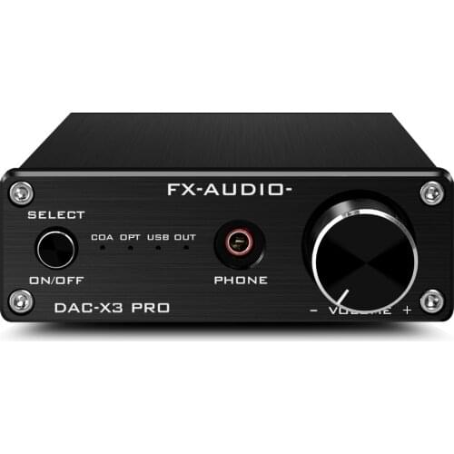FX AUDIO DAC Headphone Amplifier Mini HiFi Stereo Home Audio DAC Converter ESS9023 CS8416 USB Optical Coaxial RCA Input