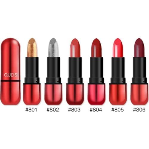 Waterproof Moisturizing Lip Gloss Long Lasting Lipstick Beauty Cosmetic