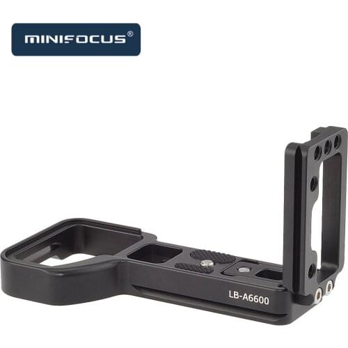 A6600 Quick Release Plate L Type Bracket Extension Telescopic adjustment for Sony a6600 Camera extendable Vlog Vertical Plate