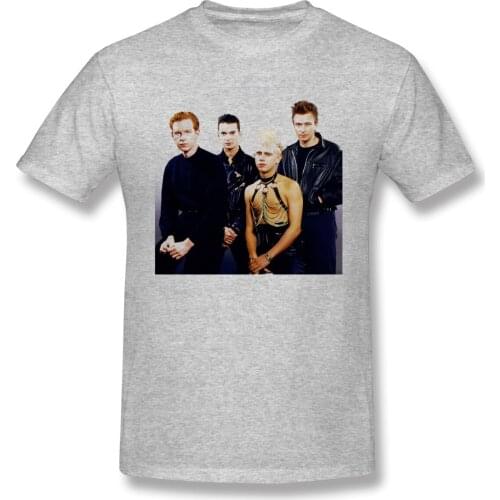 Depeche Mode- Albums, Songs, Playlists Funny Novelty Mens Basic Short Sleeve T-Shirt R310 Tees Tops European Size