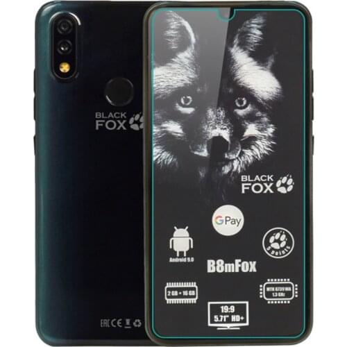 For Black Fox B8m BMM441W Tempered Glass Protective For Black Fox B8mFox BMM442S Screen Protector Glass Film