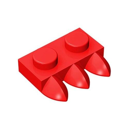 10PCS Bricks Compatible Assembles Particles 15208 2x1 For Building Blocks Parts DIY Educational Parts Toys