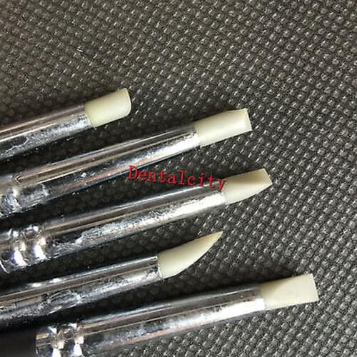 5pcs Dental Adhesive Composite Resin Cement Porcelain Tooth Shaping Silicone Pen