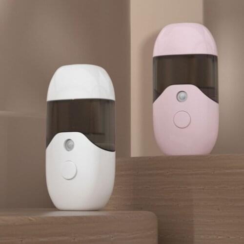 50ml Mini Electric Automatic Alcohol Sprayer USB Rechargeble Portable Alcohol Dispenser for Hand Disinfection