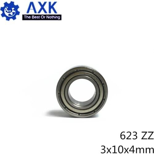 623ZZ Bearing ABEC-5 10PCS 3x10x4 mm Miniature 623-2Z Ball Bearings 623 ZZ EMQ Z3V3 QualityAB