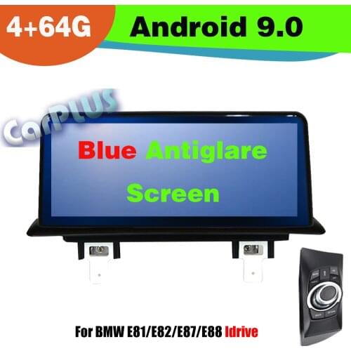 8 core Android 9.0 4+64G car dvd player cars navigation player auto audio for BMW E81/E82/E87/E88/1 Series idrive gps radio