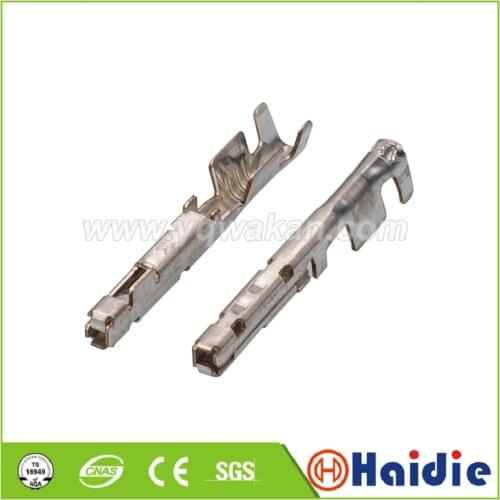 Free shipping 50pcs crimp termianls auto connector female terminal, replacement of M34S75C4F