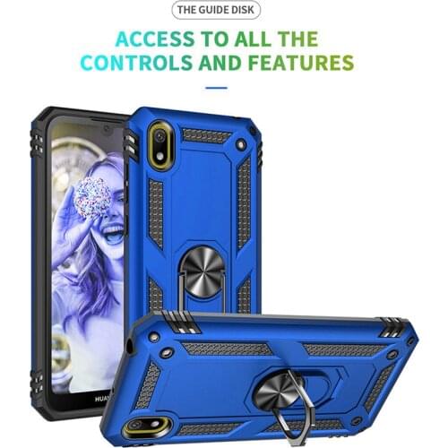 For Huawei Honor 8S Case Magnet Car Ring Stand Holder Cover on For Huawei Honor 8S 2020 8 S KSE-LX9 KSE LX9 Honor8S Coque Funda