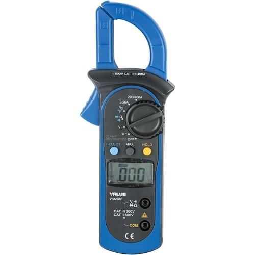 VCM-202 clamp meter digital multimeter clamp current meter voltage with temperature detection clamp