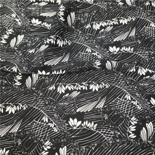 Ethnic Chiffon Palazzo Dress Dropping Cosplay Shirt Material DIY Blouse Sewing Fabric