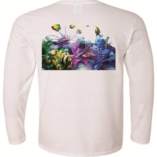 Custom UV Protection Long Sleeve Fishing Shirt, Professional Breathable Quick-Drying Mens Outdoor Sun Protection FishingClothes