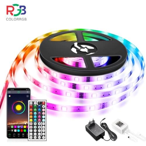 10M LED 5050 RGB Strip Light APP Control Color Flexible Ribbon luces led light strip RGB led light strip