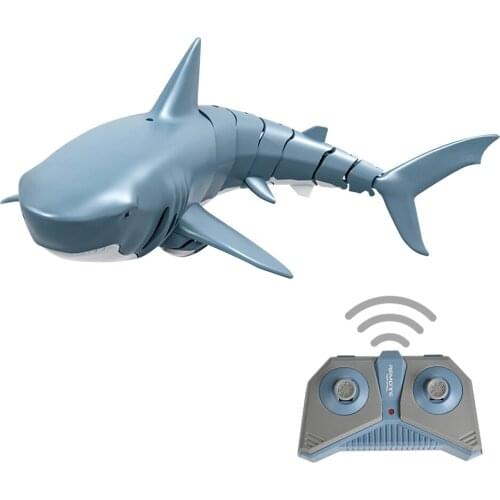 Mini RC Shark Boat Remote Control Boat Toy Swim Toy Underwater RC Boat Electric Racing Boat Spoof Toy Pool Gift For Kids