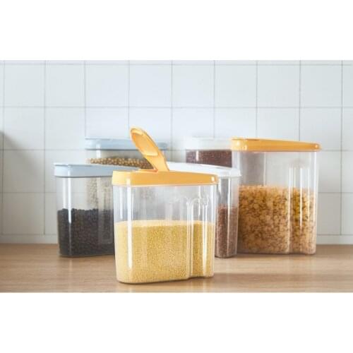 Multi-Grain Cans Grain Storage Tank Large Kitchen Food Storage Box Household Dry Goods Sealed Cans Storage Box