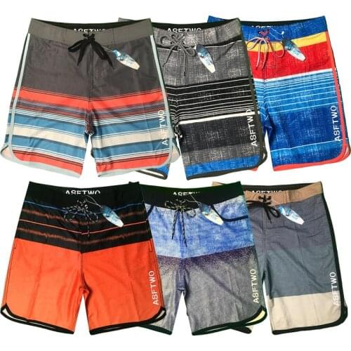 Mens Swimming Beach Shorts Men Swimwear Quick Dry Swimsuit Trunks Beachwear Bathing Surf Summer Running Pocket Men Boardshorts