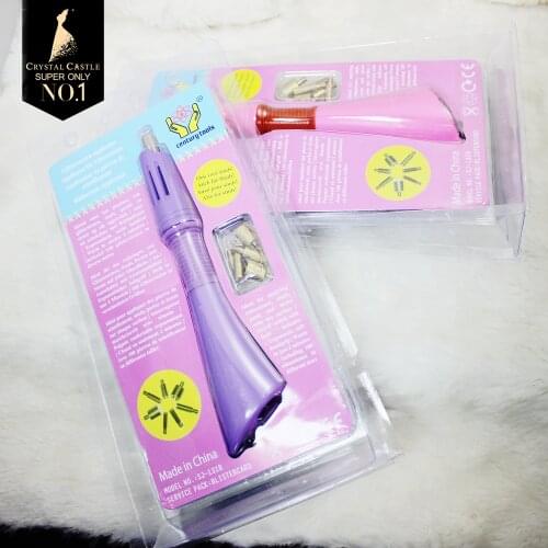 Crystal Castle Implified Rhinestone Applicator Set Fast Heat Gun Easy Use Crystal Hotfix Wand Iron On Machine Hot fix Applicator