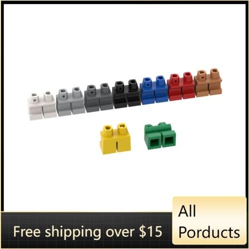 10PCS High-Tech Assemble Particle 41879 Mini Legs Building Blocks Kit Replaceable Part Toys For Children Gifts