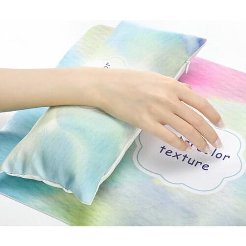 Nail Art Pillow For Manicure Hand Arm Rest Nail European Style Hand Pillow Set Cushion High-end PU Leather Nail Shop Hand Rest