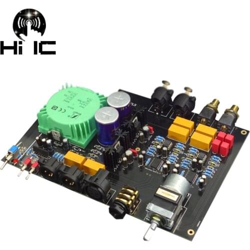 Full Balanced Input Full Balanced Output Headphone Amplifier Amp Low Distortion