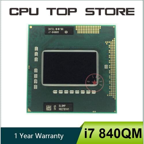 Intel Core i7 840QM Processor Extreme Edition 8M 1.86 GHz Laptop CPU SLBMP
