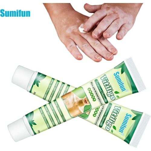 Sumifun 1Pcs Vitiligo Treament Cream Antibacterial Psoriasis Localized Ointment Mycosis Leukoplakia Plaster White Spot Cream