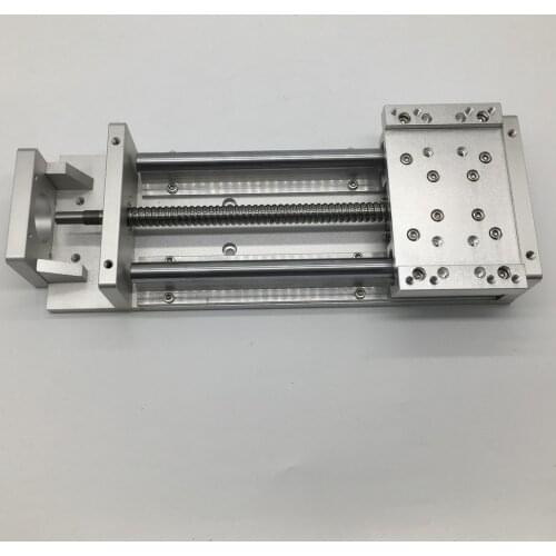 CNC Heavy Load Electric Precision Milling Sliding Table Slide Linear Stage SFU1605 C7 Ball Screw SBR Guide 200MM Stroke Platform