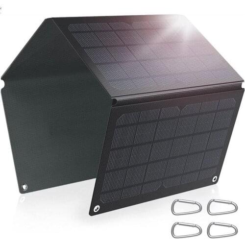 40W Mono Solar Panel Charger With Voltage Controller+USB 5v&DC12v Dual Output Solar Charger For 12V Battery Free Shipping