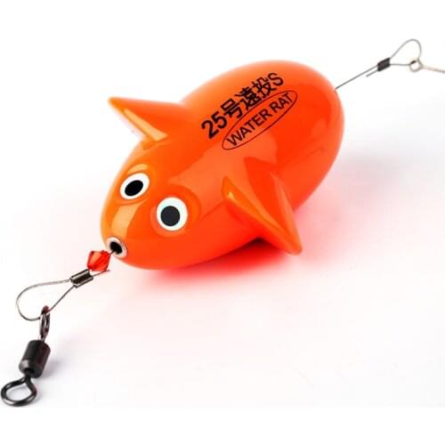 1PCS Lure Bait Mouse Fishing group long throw 30g 50g 75g 90g Big Minnow Artificial Plastic artificial bait