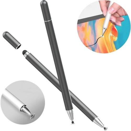 12 Pcs Universal Touch Stylus Pen For Android IOS Phone Tablet Touch Screen Drawing Pen Capacitive Screen Pencil Wholesale X2
