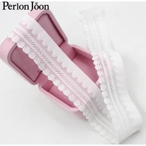 5 yards/lot 3cm White mesh with small round elastic band lace suitable for clothes dance shoes clothing accessories SG037