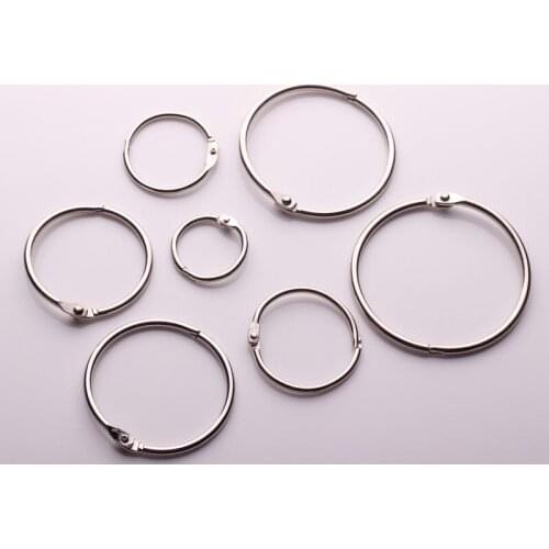 500pcs 45mm Diameter Window Shower Curtain Rod Clips Rings Drapery Clips Curtain Hook Book Hoop Blinding Ring