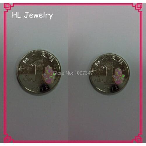 Free Shipping Hot Sale op08 8*10MM Synthetic Opal Hamsa