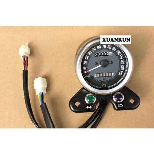 CG125 Motorcycle Retrofit Meter Code Table Odometer