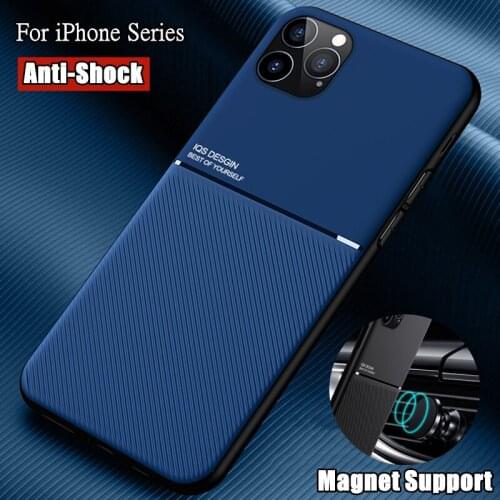 Coque For iPhone 11 12 Pro Max Mini XR XS X 8 7 6S 6 Plus 5S 5 SE 2020 Shell Case With Magnet Cover For Apple iPhone 11 Pro Max